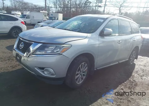 2015 Nissan Pathfinder S из США, поврежденный, VIN 5N1AR2MM5FC693122